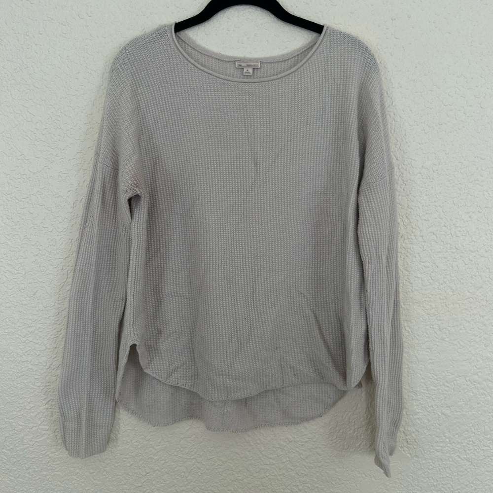 Gap Gray Knit Long Sleeve